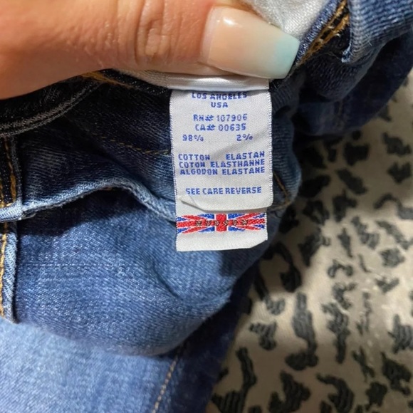 Hudson vintage straight leg jeans - Picture 12 of 12